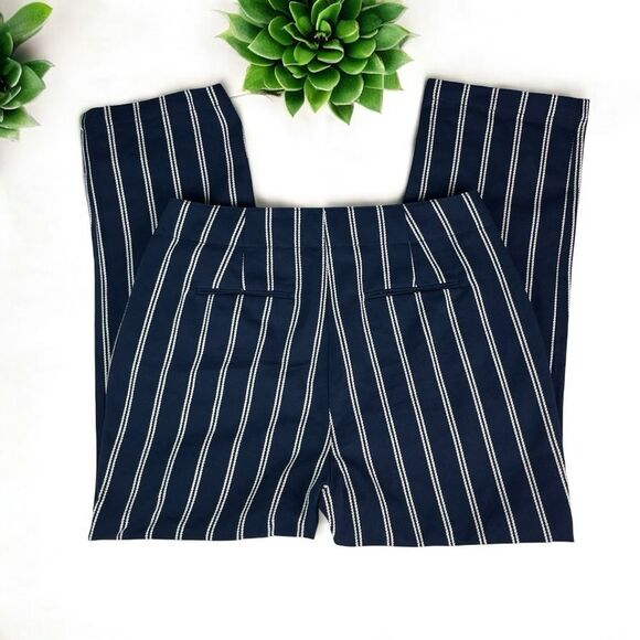🆕 J. Crew Straight-Leg Sailor Pant in Stripe with Button Detail - Picture 6 of 12